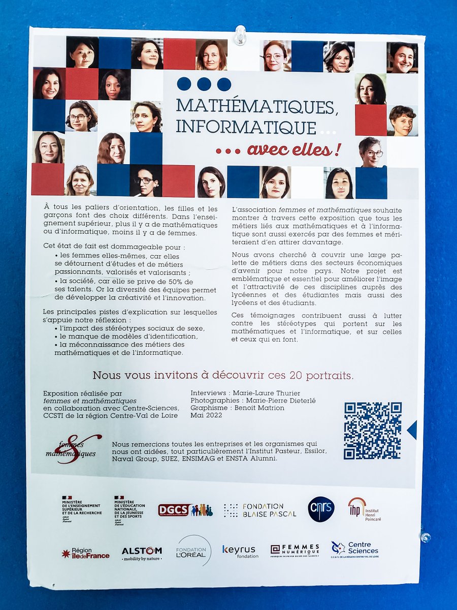 lfitokyo's tweet image. A retrouver sur son portail #Esidoc à l&apos;adresse suivante : 2170001x.esidoc.fr/site/espace-4/…

Par ailleurs, nous vous rappelons que l&apos;exposition intitulée « #mathématiques, #informatique, avec elles&quot; est toujours visible dans le hall secondaire du #LFITokyo.

2/2