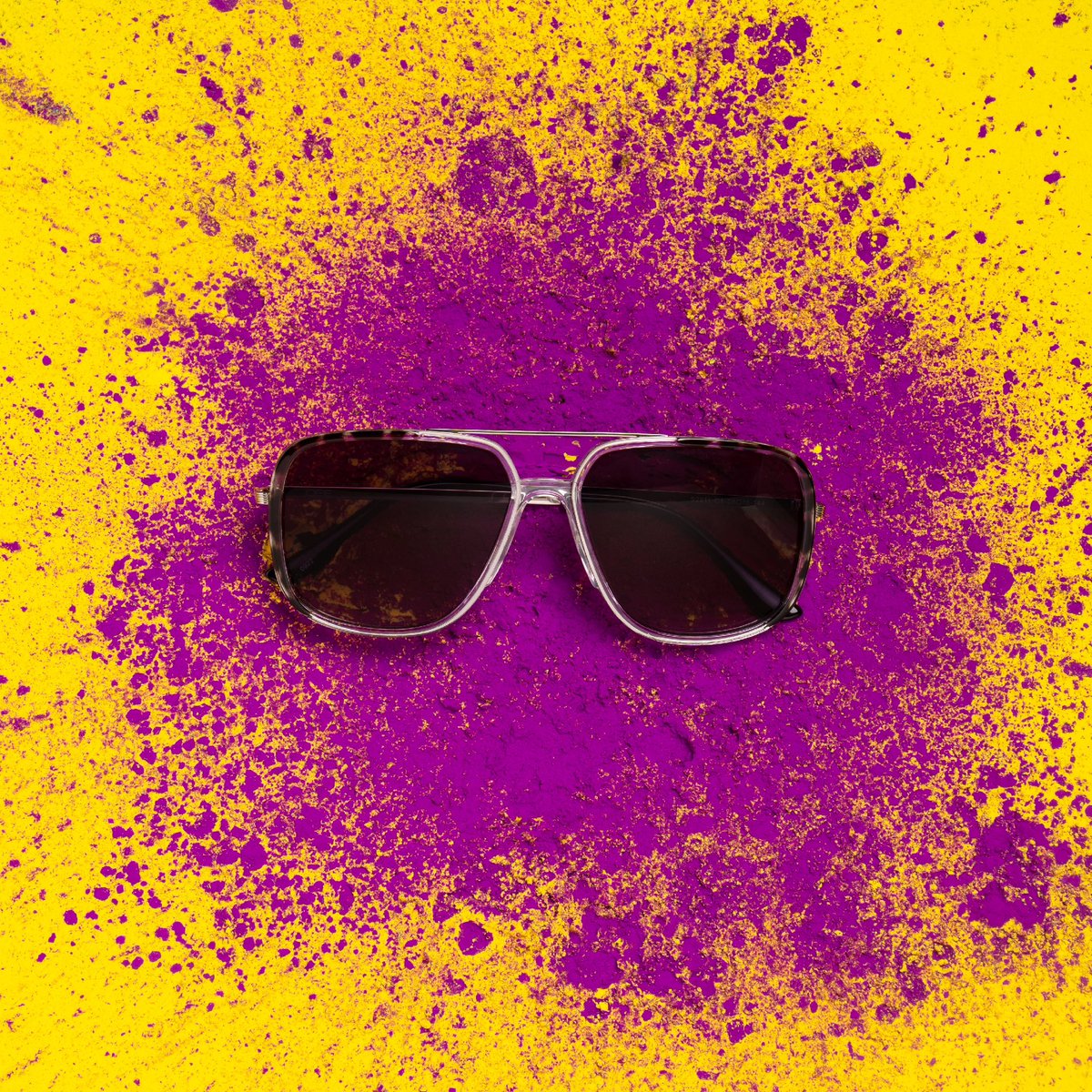 If adding a bit of drama to Holi is your style, we’ve got you!

Add our tortoise-shell detail sunnies to your outfit and see those heads turn.

#sunglasses #frames #shades #eyewear #IDEEEyewear #holi