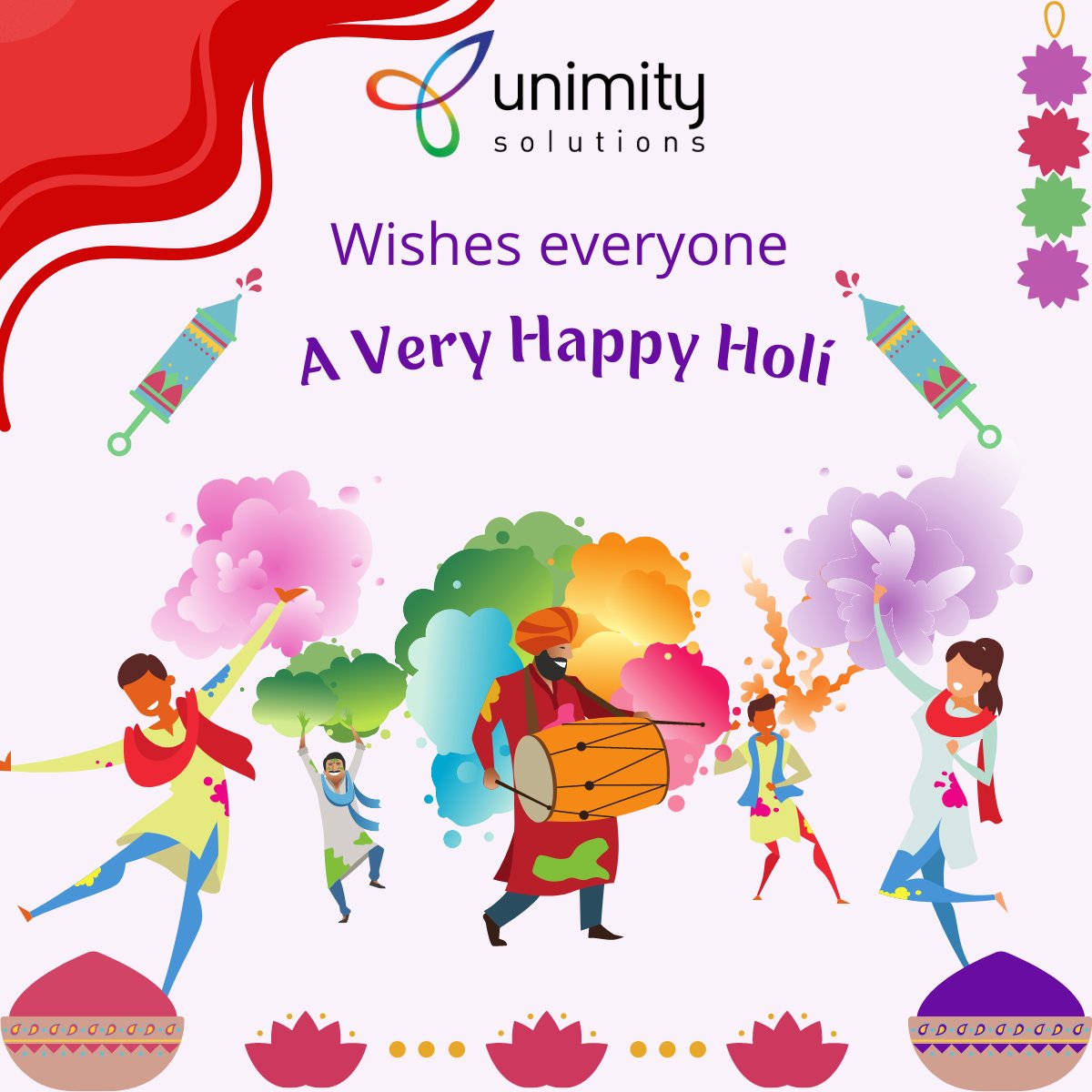 On behalf of Team Unimity Solutions Private Limited, we wish everyone a very Happy Holi
#Holi2023