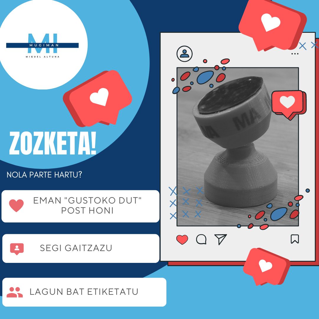Miguel_Altuna's tweet image. 🦾ZOZKETA! Gure 10 euskarri magnetiko zozketatuko dugu! Adi jarraitu beharreko pausoei!
➡️ @Miguel_Altuna kontua jarraitu
👤 Etiketatu lagun bat post-ean (nahi beste aldiz)
📲 Elkarbanatu (aukerakoa)
Zozketa eguna: Martxoak 10
Animatu eta zorte on!
#learningfactory #LH