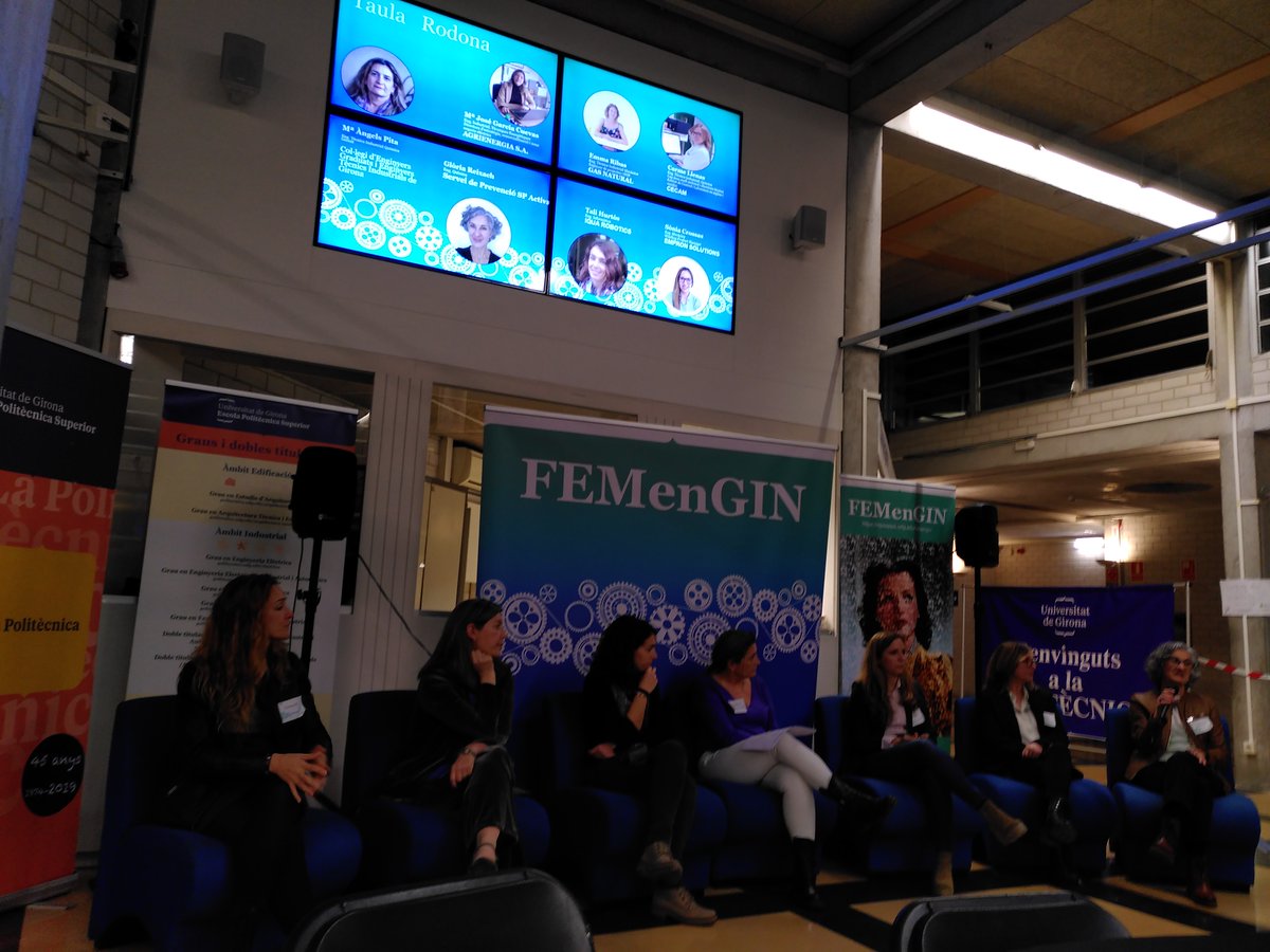 V Speed Networking: MºÀngels Pita(<a href="/GironaCetig/">CETIG.cat</a>), Mª José García Cuevas(<a href="/Agri_Energia/">AgriEnergia</a>),Carme Llenas (<a href="/cecamlab/">CECAM</a>),Tali Hurtòs(<a href="/iquarobotics/">IQUA robotics</a>),Emma Ribas (#gasgironamanteniment),Glòria Reixach(<a href="/spactiva/">sp|activa Prevención de riesgos laborales</a>), Sònia Crosas(#enpromsolutions) empoderen a les joves enginyeres  @politecnicaUdG