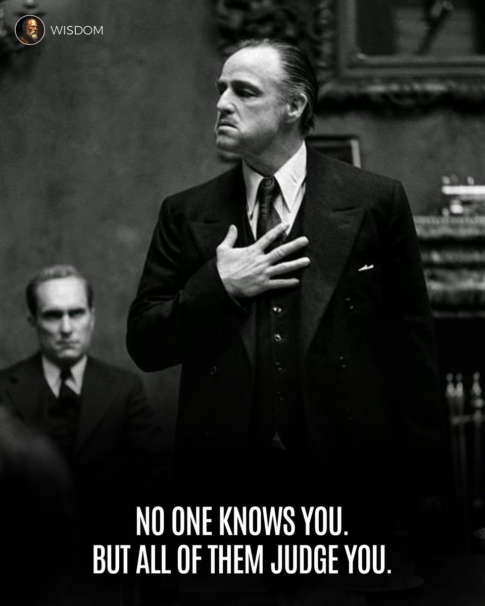 Wisdom_HQ's tweet image. 10 Hard Rules of Life for Men:

1.