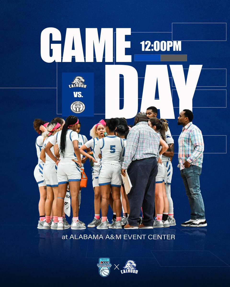 It’s GAME DAY!! 

Come out and Support your Lady Warhawks as they play Bishop State in the ACCC Tournament Today <a href="/12/">$</a>:00 PM!! 

#rocketcitymadness #acccathletics #ladywarhawks #after21years