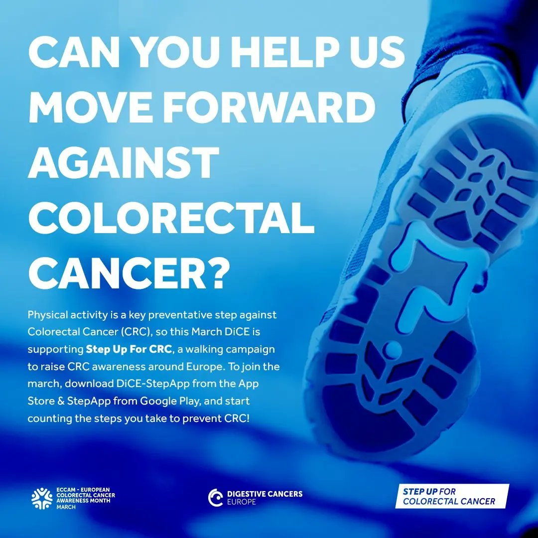 SAIDNG0's tweet image. في شهر آذار، نشدّد على هذه النقاط الأساسيّة:
- معرفة أعراض سرطان القولون للكشف عنه في مراحله المبكرة
- تقليل خطر الإصابة بسرطان القولون أو بأمراض أخرى من خلال ممارسة النشاط البدني 
- القيام بفحوصات منتظمة للكشف عن سرطان القولون أمر مهم، وبخاصة للأشخاص فوق سن ٤٥
#ECCAM2023 #CRC