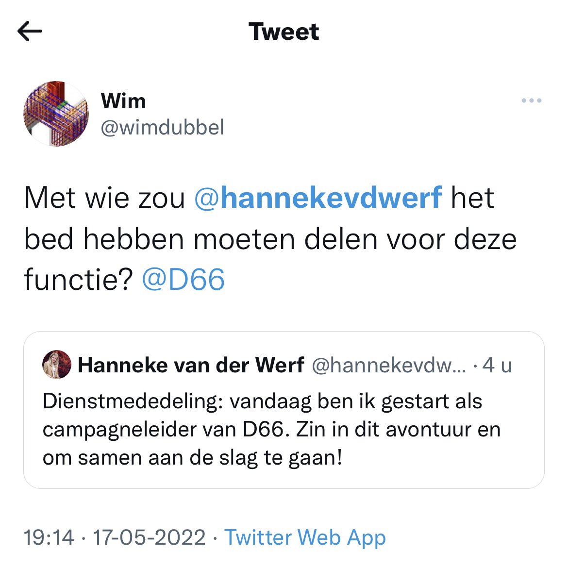 Hanneke van der Werf tweet media