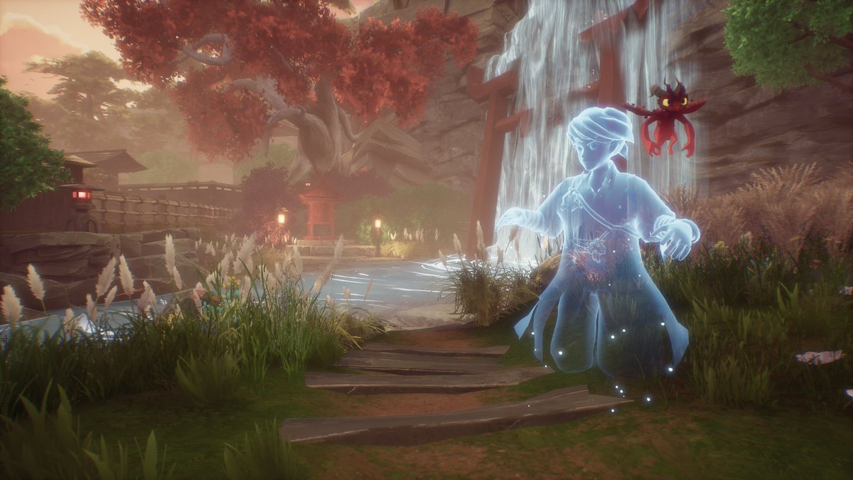TJSimpsonz's tweet photo. I'm thoroughly enjoying Rogue Spirit on Xbox Series X. Only got to the second boss and then got distracted by the photo mode #RogueSpirit #XboxShare https://t.co/hfvLcUSDb7