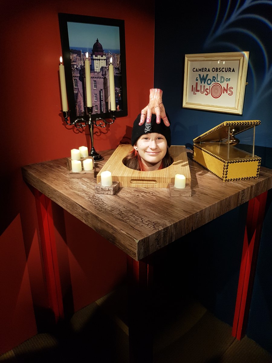 LargsExpArts's tweet image. Pupils had a weird and wonderful experience on their visit to Camera Obscura &amp;amp; World of Illusions, exploring the curiosities of camera magic, mirrors, optics and visual trickery. Many laughs were had by pupils and staff on what was a successful day all round.