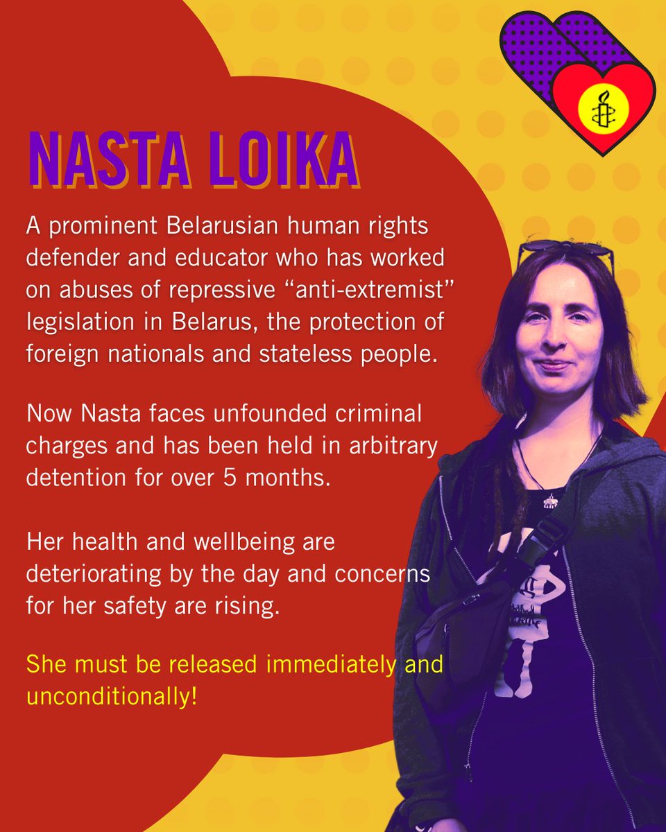 Amnesty DE - Belarus & Ukraine tweet media