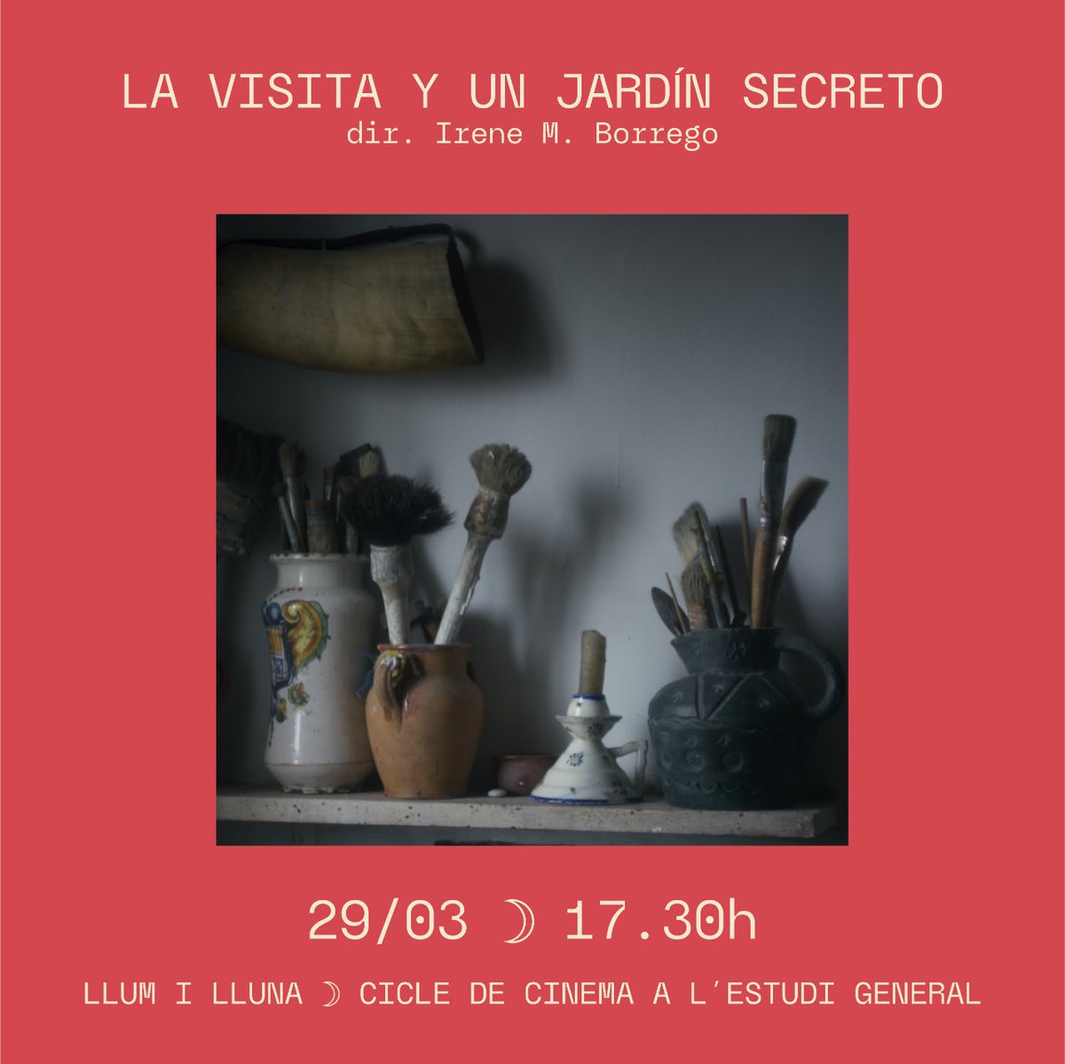 La visita y un jardín secreto de Irene M. Borrego. 
Un film que ya ha recogido varios galardones: la Biznaga de Plata Premio del Público Documental, en Málaga 2022, el premio del público en Documental Madrid 2022, y el premio Arrebato de no ficción en los Premios Feroz 2022