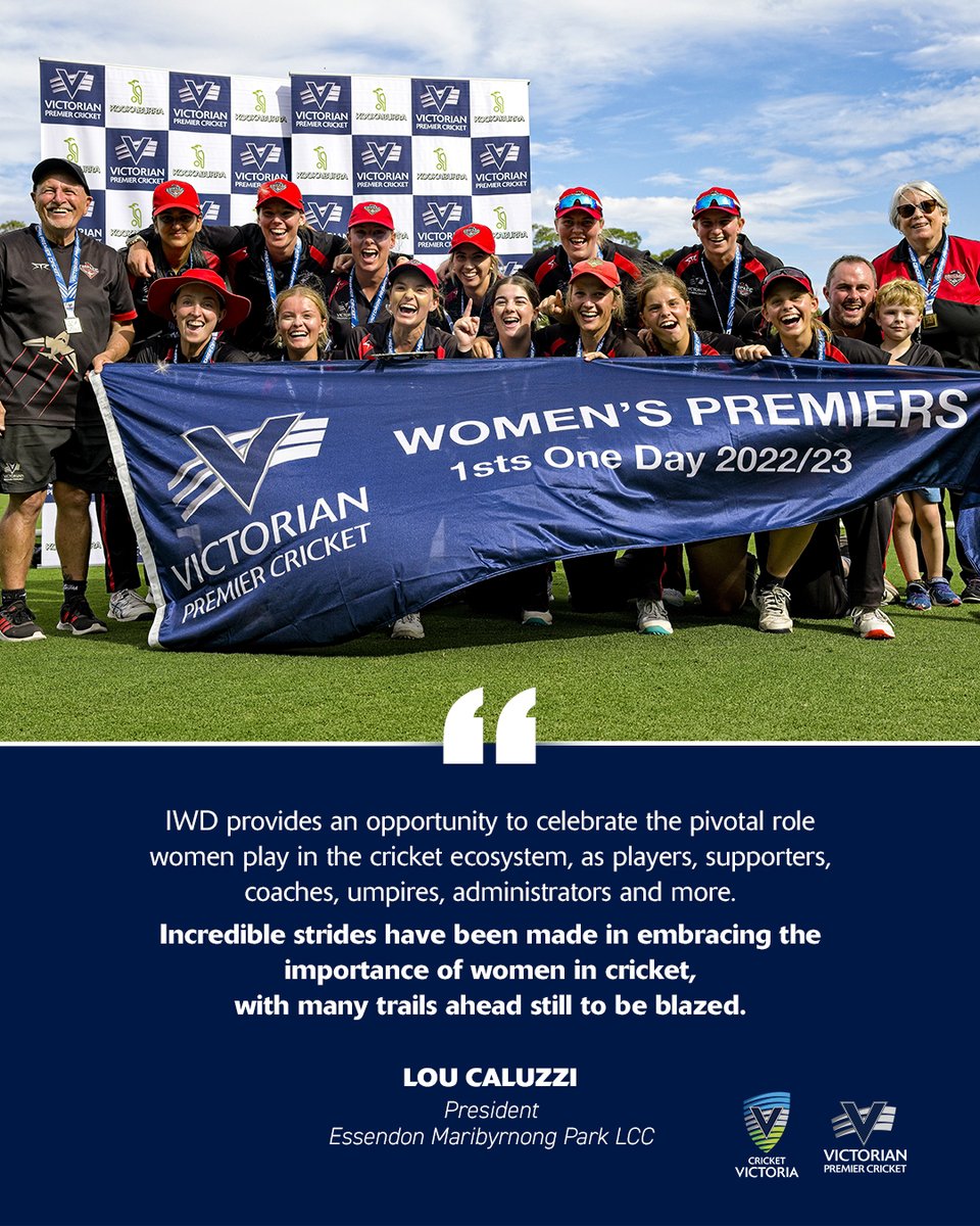 If anyone knows about the importance of women in cricket, it's the oldest ladies cricket club in the world, <a href="/EMPLCC/">EMP</a> 🌏  

#IWD2023