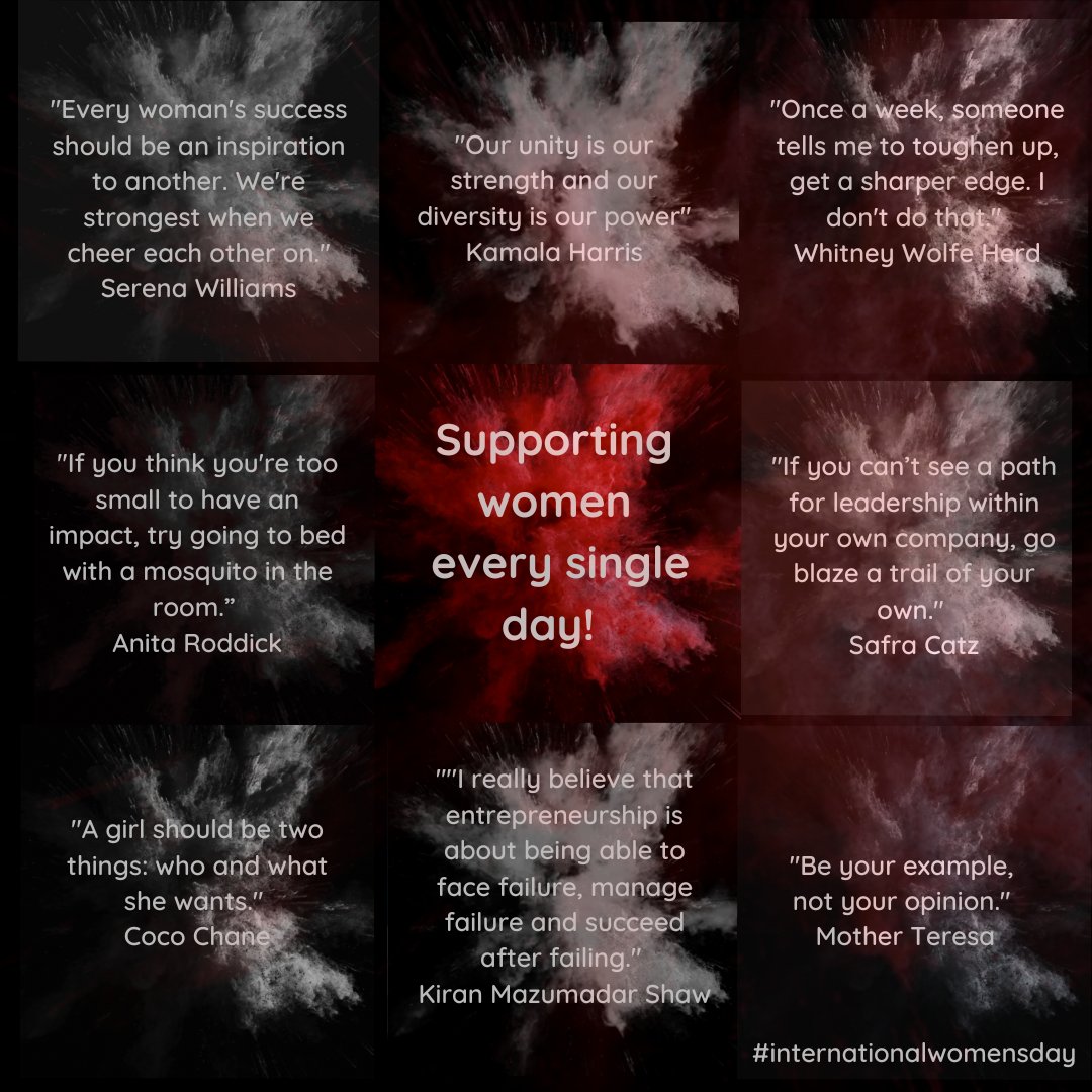 Happy #InternationalWomensDay.