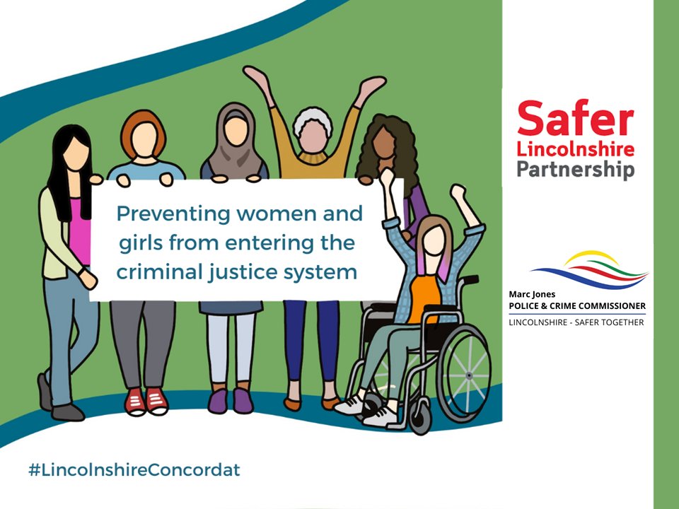 PCC @MarcJonesLincs is committed to working with other agencies to prevent women and girls from entering the criminal justice system

Did you know most women in the system are victims of greater crimes than those they were arrested for?

#InternationalWomensDay 

Read on (1/5)👇