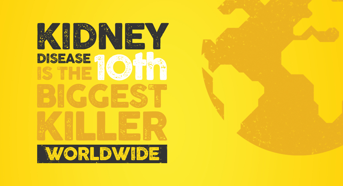 Kidney disease can kill, &amp; it does. This is serious. What do you know about kidneys? Help others understand the importance of kidney heath and share this post. #WorldKidneyDay