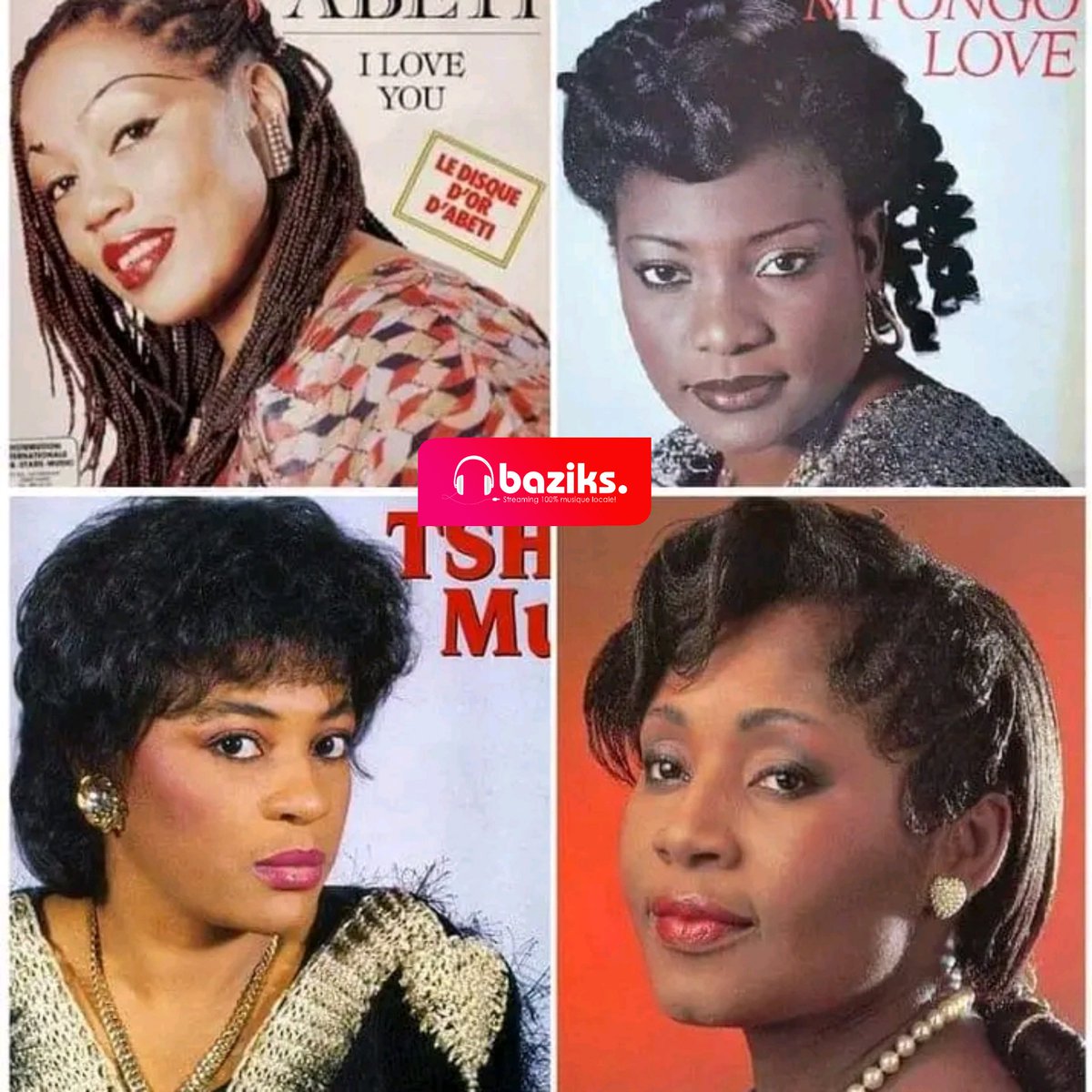 BaziksMedia's tweet photo. Rendons hommage aux reines de la musique congolaise .Quelle est l'artiste qui a plus valoriser la femme dans ses chansons ?

Retrouvez le meilleur de la musique congolaise sur #baziks, votre appli streaming 💯 musique locale disponible  👇
https://t.co/kxeobQhUif

#YokaNdule !! https://t.co/qiTTrXfMVv