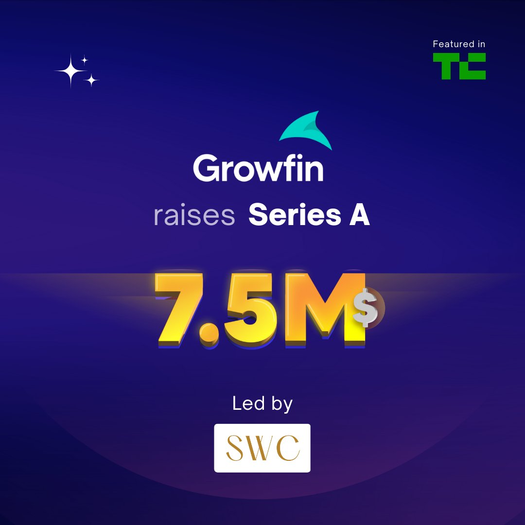 📣 🎉 Our BIG announcement! 🎉 📣
We're thrilled to share that we've raised $7.5M in our Series A funding round!

@swcglobalco @3one4Capital @_aravindgopalan 

#funding #fundingnews #fundingalert #growfin #accountsreceivable #saas #saasbusiness #fintech #collections #saasstartup