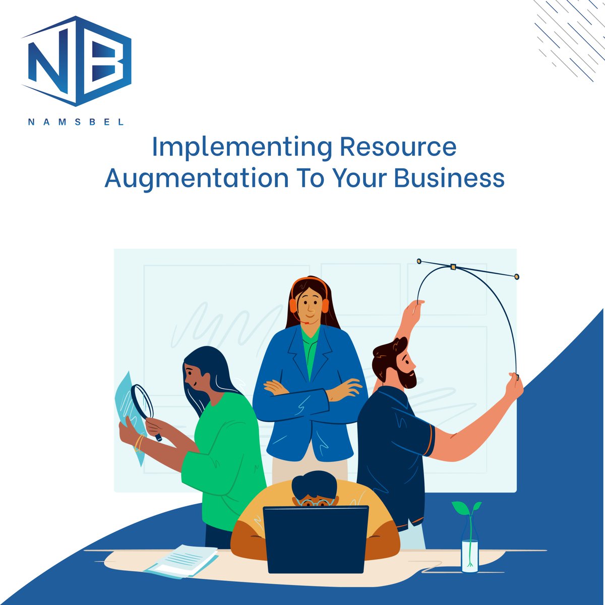 namsbel's tweet photo. "Elevate your business and say goodbye to skill gaps with resource augmentation"
.
#namsbel #digitalmarketing #augmentation #business #productivity #entrepreneur #work #businessopportunity #management #development #skilled #flexible #staffing https://t.co/w3e5hE6340