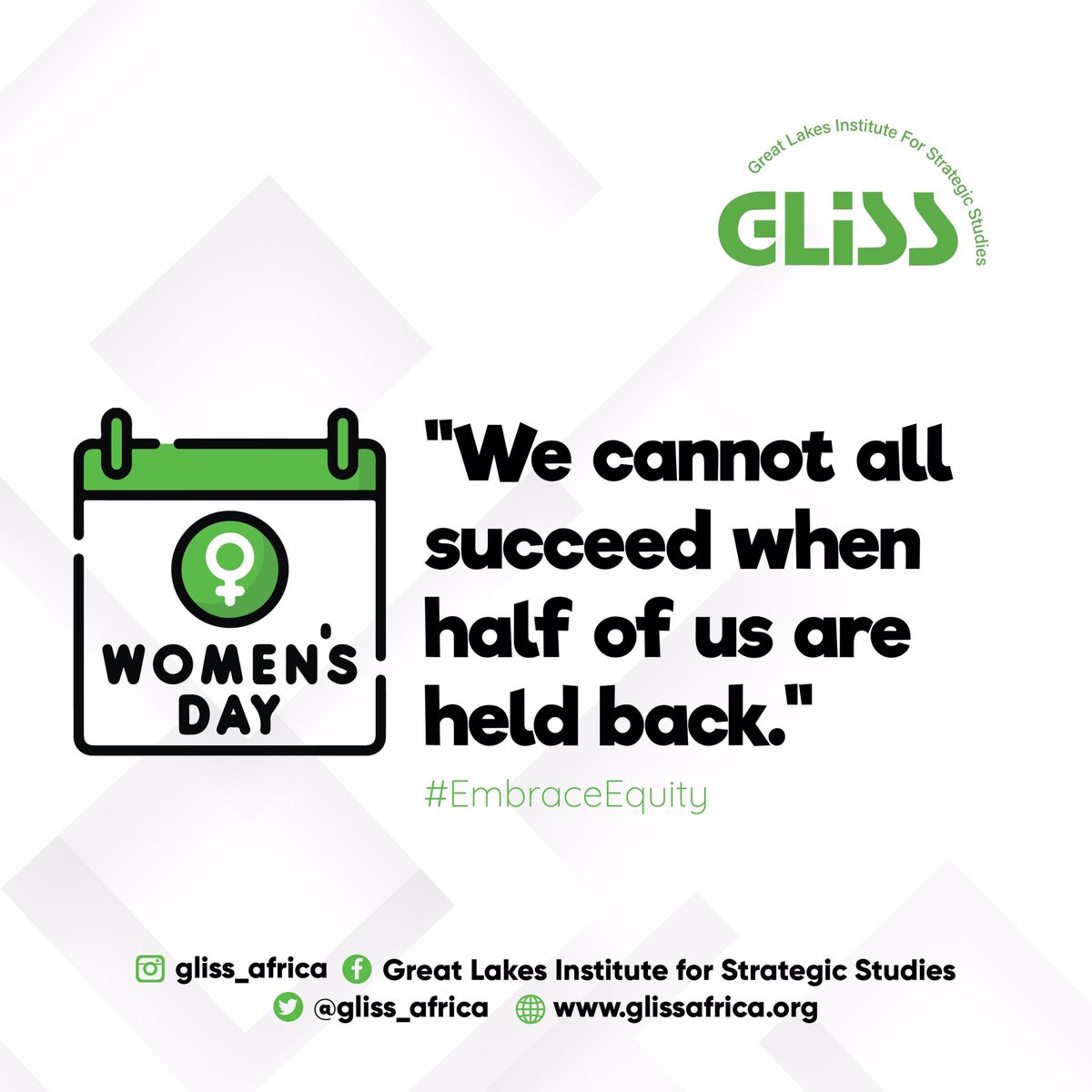 Let's #EmbraceEquity by supporting equal opportunity for all.

Happy #InternationalWomensDay! 💚
#IWD2023