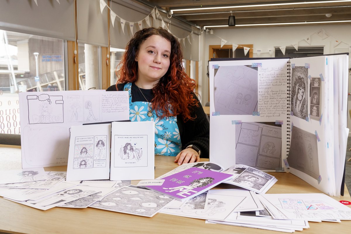 Autism among women &amp; girls often overlooked, find out how enterprising graduate's 
<a href="/ArtworksEliz/">Lauren.Eliz.Artworks</a> new book aims to change perceptions on #InternationalWomensDay2023 
sunderland.ac.uk/more/news/stor…
<a href="/UoS_Digital_Inc/">The University of Sunderland Digital Incubator</a> <a href="/Enterprise_UoS/">The Enterprise Place</a> <a href="/FosterFoster7/">Laura Foster</a>
 #IWD2023 <a href="/sunderlanduni/">University of Sunderland</a>