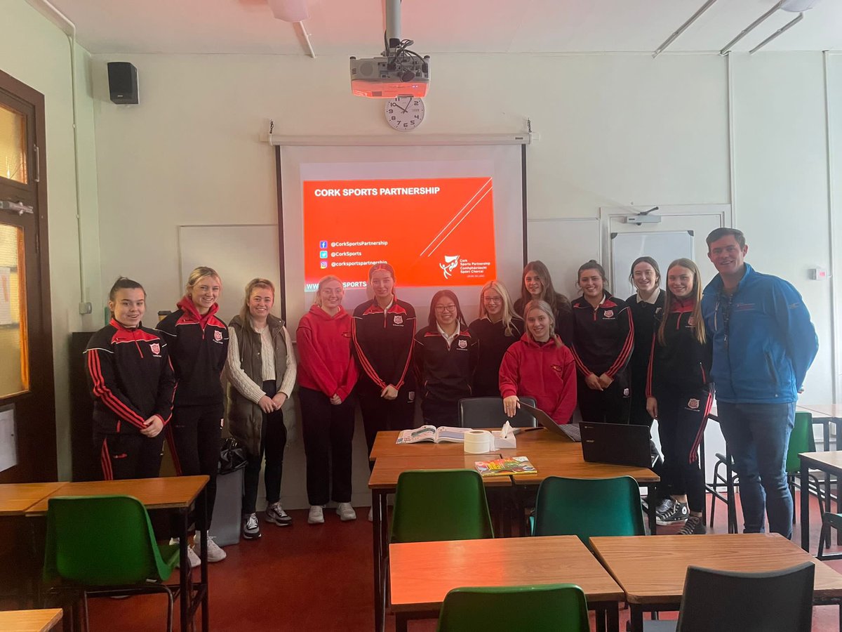 Many thanks to Louise & James  from Cork Sports Partnership for speaking with our LCPE group during #WomeninSportWeek. 

Great to hear about their valuable work promoting physical activity for all #ActiveCork