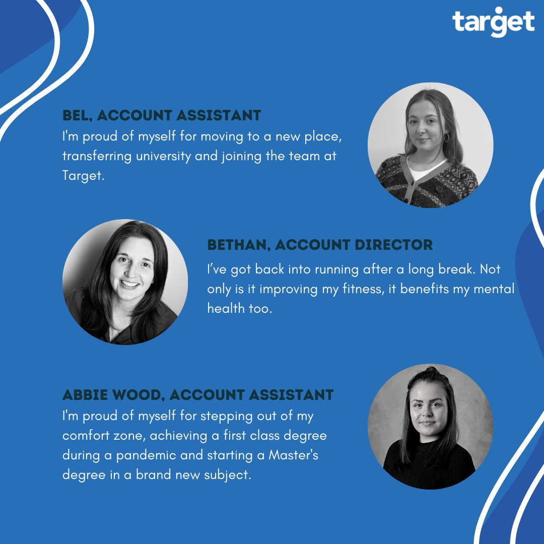 To celebrate International Women’s Day, some of the Target team have looked back at what we have achieved over the last year.
 
After a discussion in the office, we realised the importance of stepping back to reflect on our achievements. 
 
#IWD23 #internationalwomensday