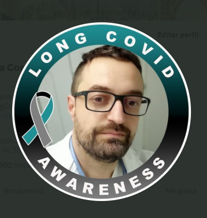 mera_cordero's tweet photo. https://t.co/XEdcMU7TaF
#longcovid #covidpersistente llenemos nuestra foto de perfil con el lazo de apoyo a los pacientes con #covdipersistente y #sindromespostvirales-
Proximo 15 marzo día internacional del #LongCovid
Compartelo¡ https://t.co/gqv2sl3ssX