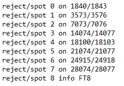 HB9VQQ's tweet photo. If you want to get rid of #FT8 Spots in your #DXCluster this filter set works quite well #hamradio #NoFT8 https://t.co/Vm5CvjznBm