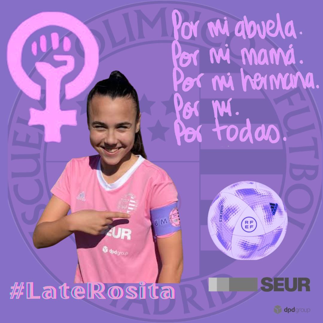 olimpicomadrid's tweet photo. EN EL @olimpicomadrid , TODOS LOS DÍAS SON EL DIA DE MUJER !!!

POR Y PARA TODAS !!

#8Marzo 
#diadelamujer2023 https://t.co/AgL5XD5Ayp