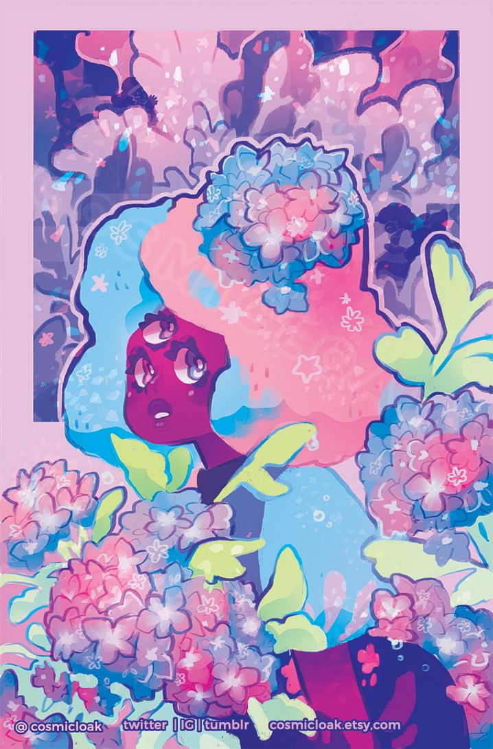 it’s #InternationalWomansDay ! I’m they/she, mixed afrolatine (puerto rican) illustrator🌷🫧 I enjoy drawing dreamy places & characters! Fan of cats, retro anime / aesthetics, pokemon, & surreal horror🌼 more art/ʃh0p 🔗⬇️