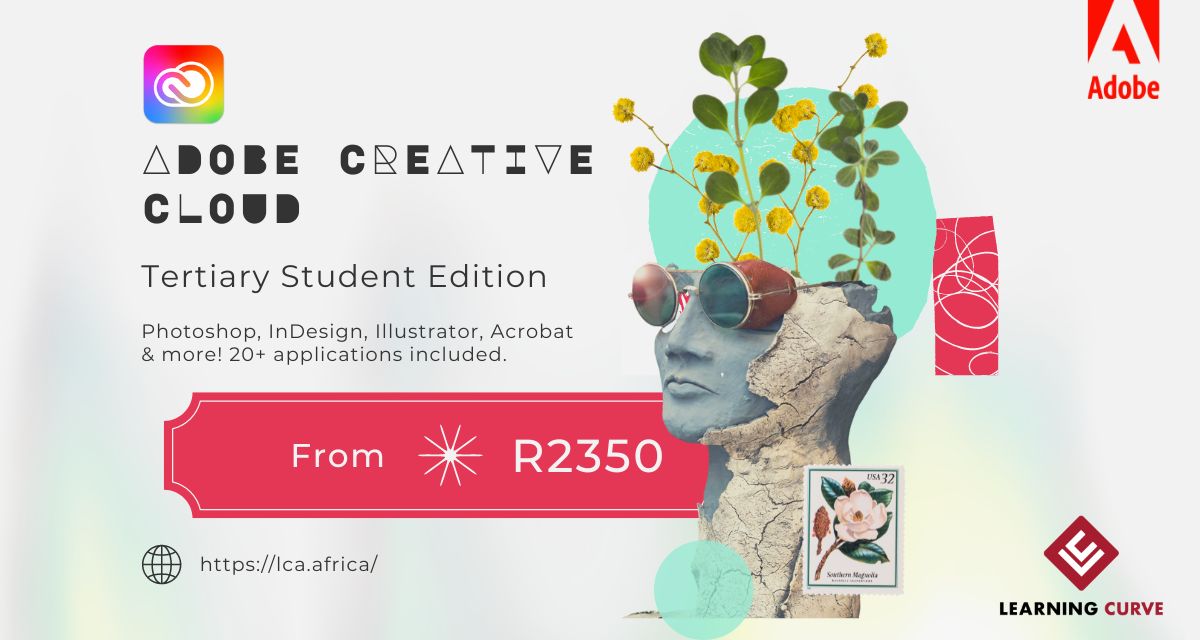 vanschaik1's tweet image. Ensure that your classroom is never left behind! Subscribe to Adobe Creative Cloud through @learningcurvesa and transform your classroom and teaching experience. #adobecreativecloud #learningcurvesa #edtech #softwaresolutions