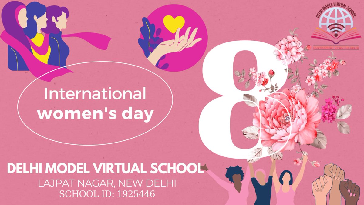 "A woman is the full circle. Within her is the power to create, nurture and transform.” – Diane Mariechild

Happy #InternationalWomensDay 2023 to all strong women out there😇

#InternationalWomensDay2023

<a href="/Dir_Education/">DIRECTORATE OF EDUCATION Delhi</a> <a href="/gupta_iitdelhi/">Himanshu Gupta</a>