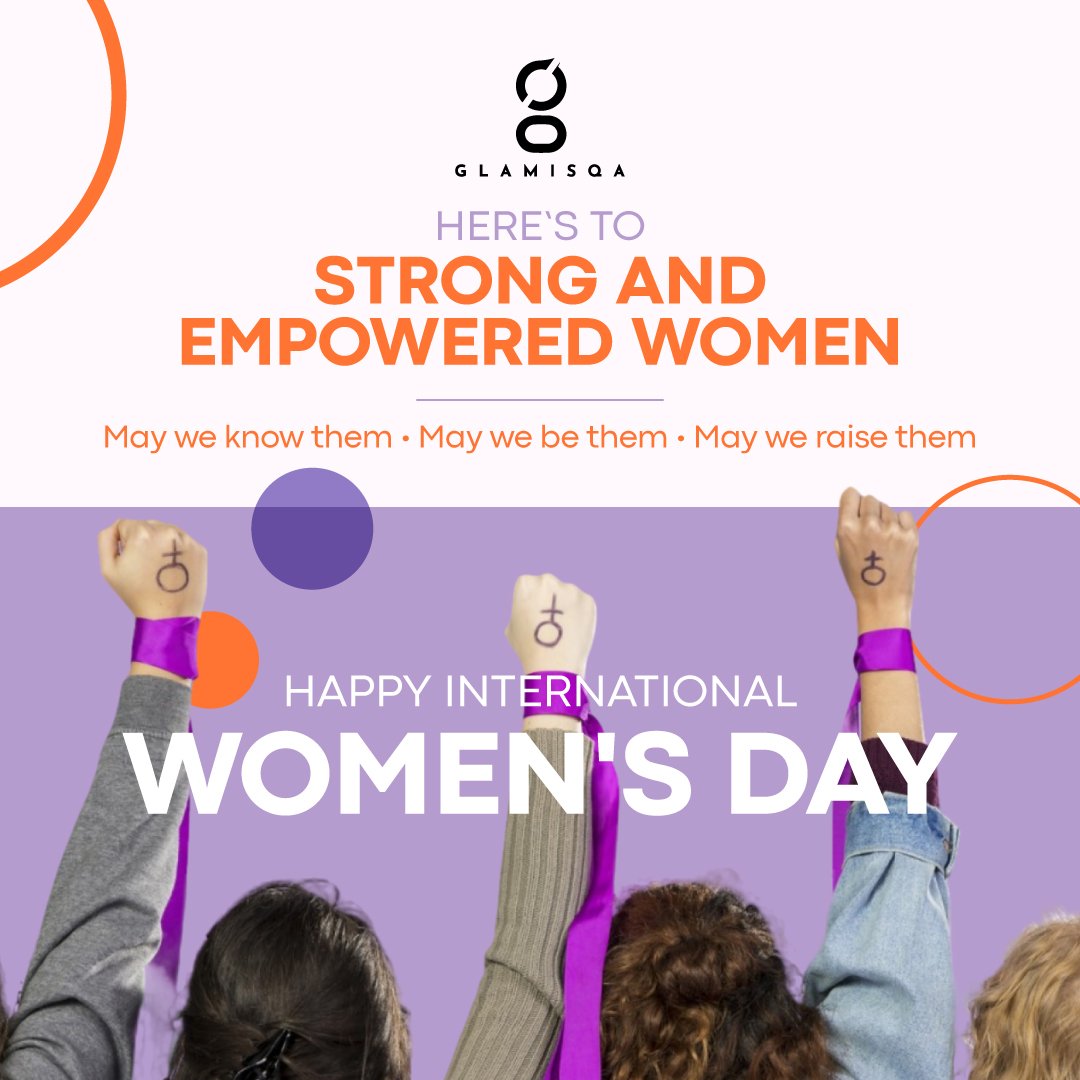 glamisqa's tweet photo. 1/2

We at GLAMISQA are all about supporting women to become the better version of themselves and even more!

Here’s to STRONG AND EMPOWERED WOMEN 💪🏼

May we know them,
May we be them,
May we raise them.

✨Happy International Women’s Day✨ https://t.co/WPy6LG3GcE