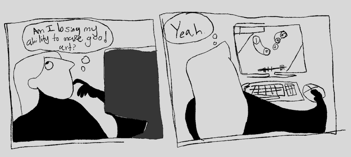 the thought that pops up whenever i see others doing beatiful things with their content that enrich them