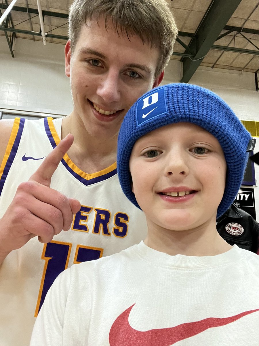 Had to hit the Sodak 16 to get his annual pic with his favorite player!