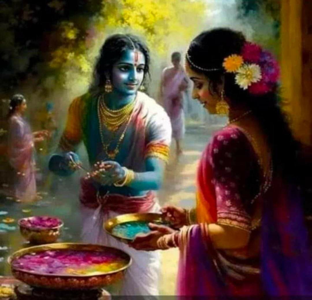 होली के पावन पर्व पर आपको और पूरे परिवार को हार्दिक शुभकामनाएं ❤💙

#होलिकोत्सव 
#रंगोत्सव 🎊
#हैप्पी_होली 🌈 
जय श्री राधे कृष्णा 💖🧡💛💙❤💚