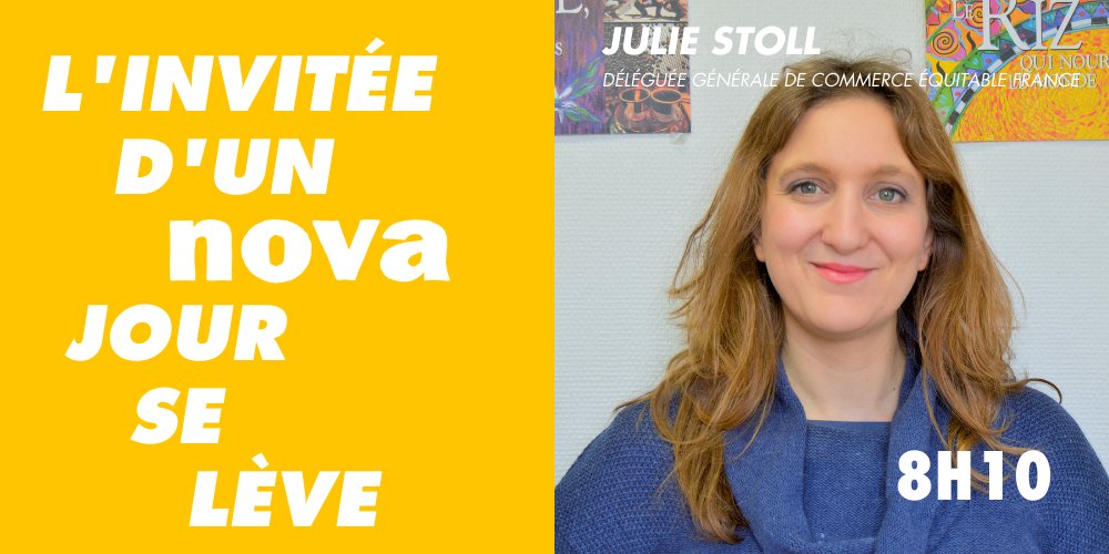 laRadioNova's tweet photo. Aujourd'hui, journée internationale des droits des femmes ✊

@StollJulie1, déléguée générale de @EquitableFrance, sera l'invitée d'@AVSF_ONG. On discutera du commerce équitable comme levier pour réduire les inégalités de genre dans le monde agricole.

Rendez-vous à 8h10 ⏰ https://t.co/gwS2M2qwEP