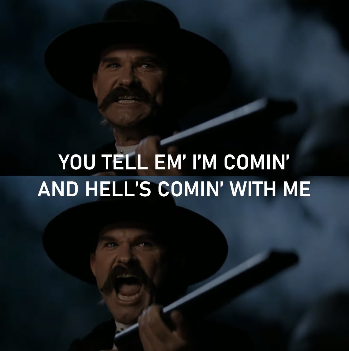 “You tell ‘em I’m comin’ and hell’s comin’ with me!” <툼스톤 Tombstone> 시네마테크KOFA 3월 10일(금) 15:30 3월 14일(화) 19:00Translate post