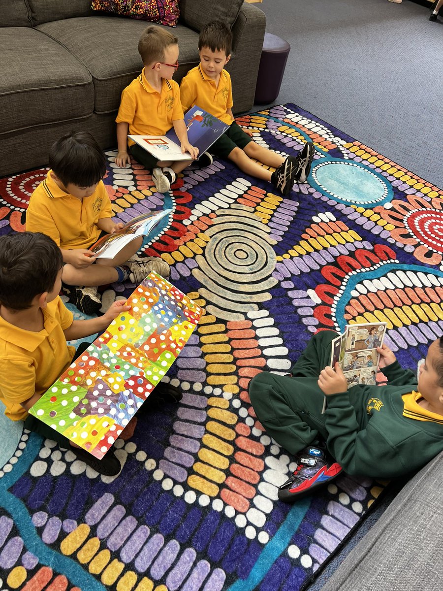 Covering Kindergarten is exhausting 😅but my goodness the students have already made so much progress within such a short period of time! 🧠 Well done on being great learners KR! 👏🏼 They especially love Library time 📚 
<a href="/RebeccaLia2/">Rebecca Lia</a> 
<a href="/Genelle029/">Genelle Petruszenko</a> 
<a href="/FairWestPS/">Fairfield West PS</a> 
#Kindergarten