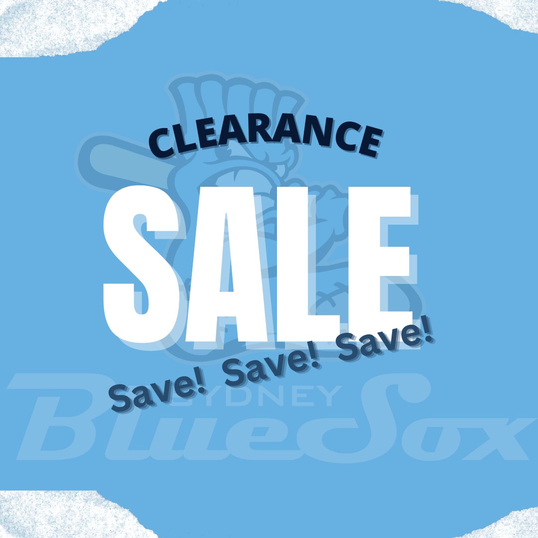 It's time for a CLEARANCE SALE Blue Sox fans! This means big savings for you.

From jerseys to hats, everything is between $5.00-15.00. 
👉 sm-worldwide.com/shop

Happy shopping!!
#bluesox #baseball #merchandise #clearancesale #sale #risetogether