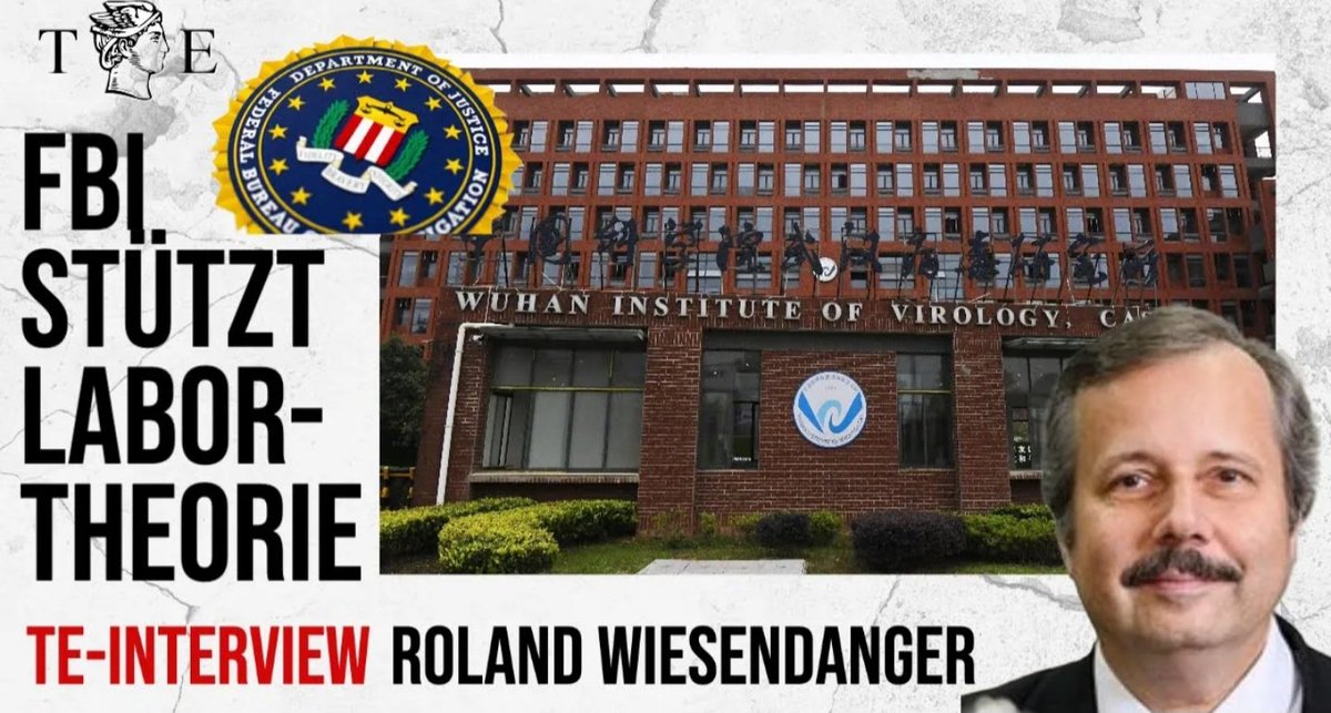 KazimBridges's tweet photo. ⚠️ WICHTIG ⚠️
  BITTE TEILEN 

#LaborHypothese

"Wir müssen Virenforschung regulieren!"

PROF. DR. ROLAND WIESENDANGER

07.03.2023

Stammt das Virus aus einem Labor???

VIDEO:
https://t.co/Mz00WvpgOA

*Schau Dir bitte auch die Beiträge unter diesem Tweet an ⬇️ https://t.co/p1vH0IKown