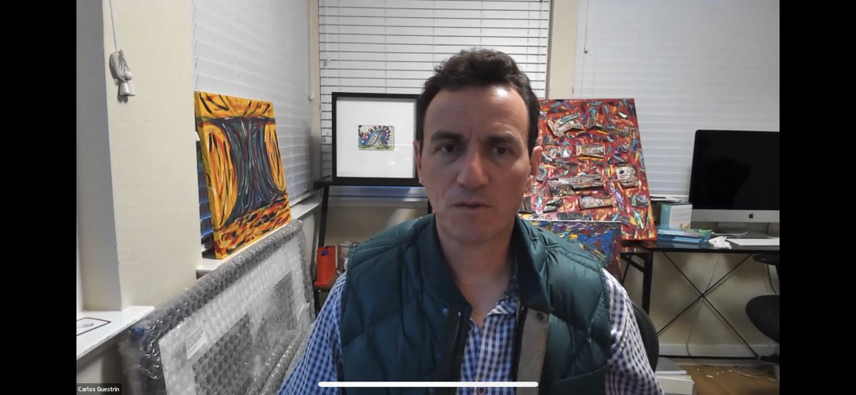 DrAalami's tweet image. Really impressed with the @ck_framework @SUBiodesign #CS342 Building for Digital Health progress on the 5 projects students are building! Final presentations next week! 

After Prof. Carlos Guestrin’s talk on Trust and Machine Learning students had time to work on their projects.