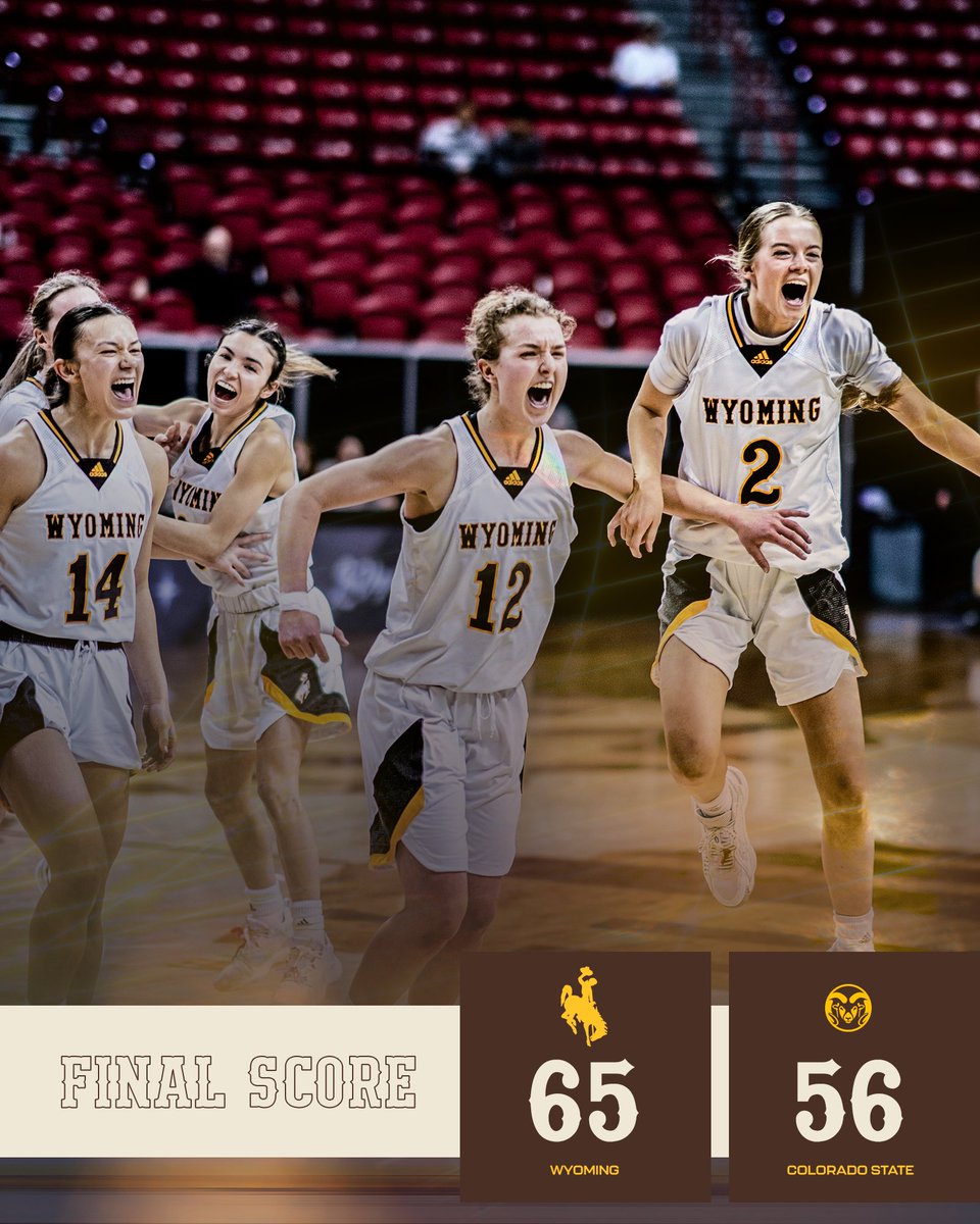 Border War W in Vegas. 

Heading to the <a href="/MountainWest/">Mountain West</a> Championship in style 💥