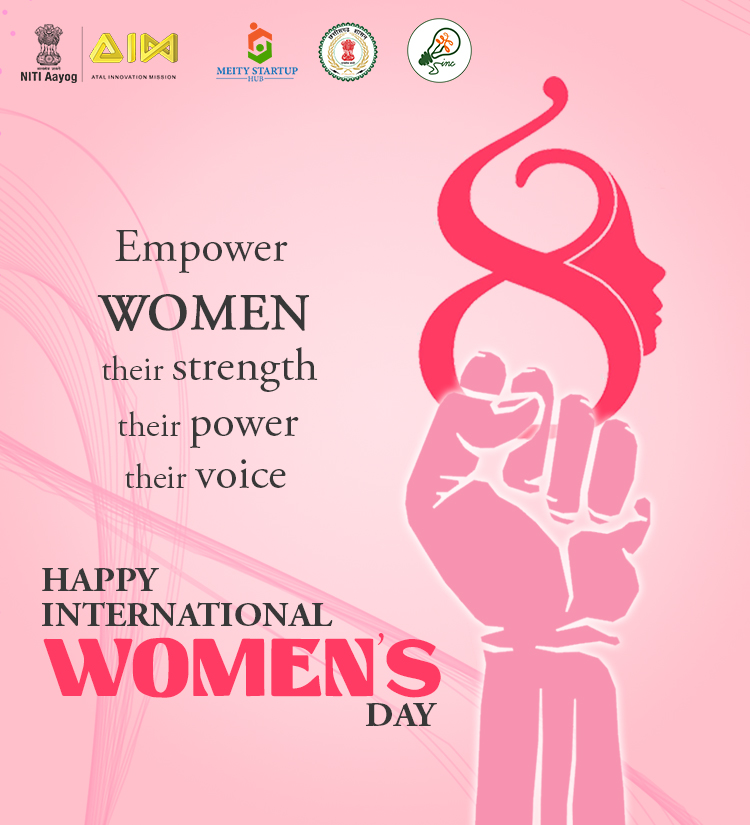 Happy International Womens Day.

<a href="/NITIAayog/">NITI Aayog</a> | <a href="/AIMtoInnovate/">Atal Innovation Mission Official</a> | <a href="/startupindia/">Startup India</a> | @MSH_MeitY | <a href="/CHiPSCgGov/">CHiPS</a> | <a href="/bhupeshbaghel/">Bhupesh Baghel</a> 

#WomensDay #WomenPower #Entrepreneurship #India #IdeasToInnovation #Startups