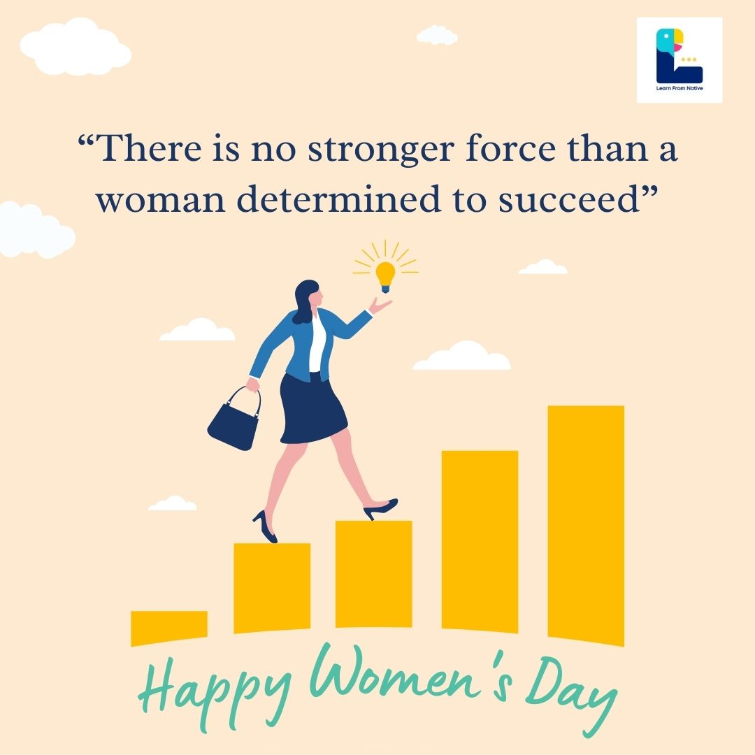 LearnFromNative's tweet image. Happy International Women&apos;s Day! At Learn from Native, we believe in empowering women through education. Let&apos;s continue to lift each other up and create a future where every woman can thrive. #InternationalWomensDay #EmpoweringWomen #LearnfromNative