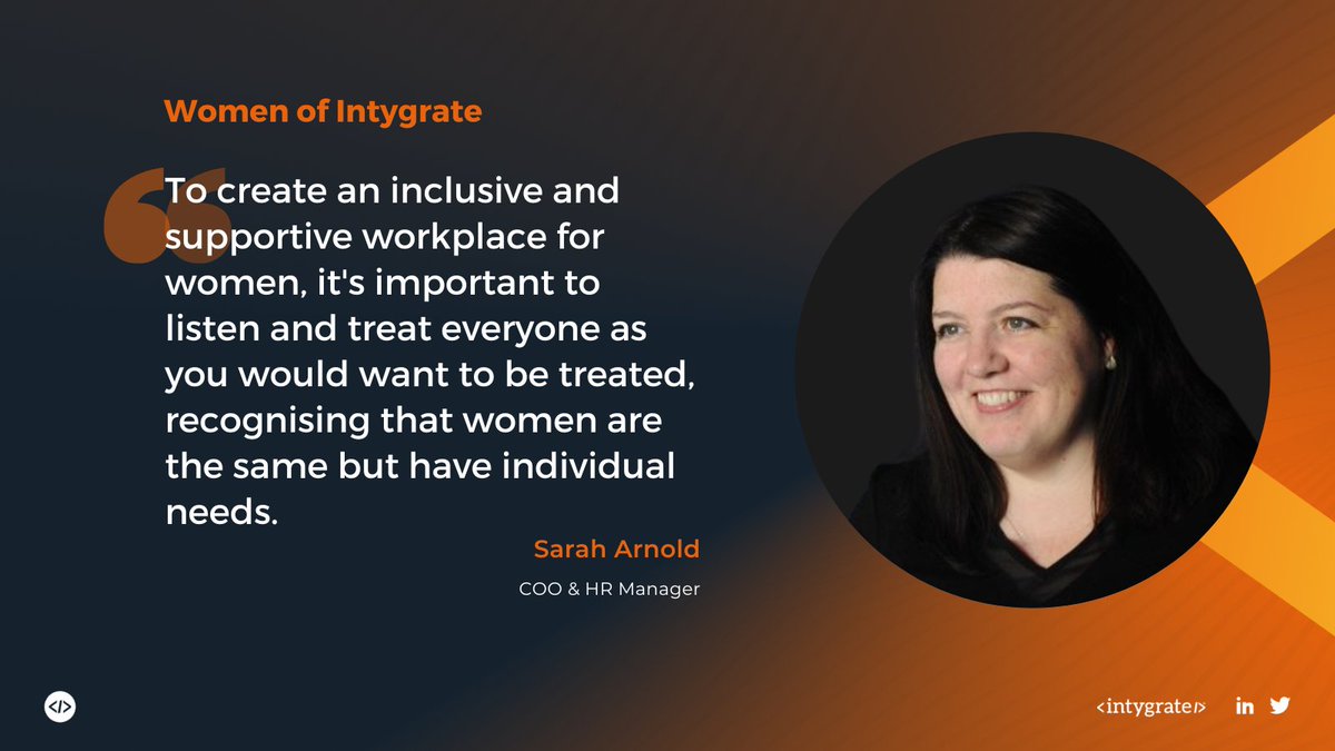 In recognition of International Women’s Day, we invite our staff to share their sentiments this week. 
#womenintech #internationalwomensday2023