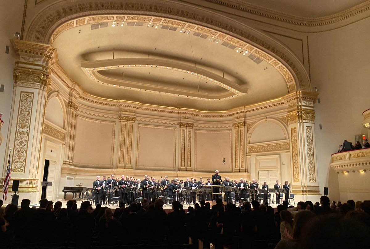 What an honor to watch Mitchell perform with The Allentown Band at Carnegie Hall! @thejacobroth <a href="/mqroth/">Michael Q. Roth, EdD</a>