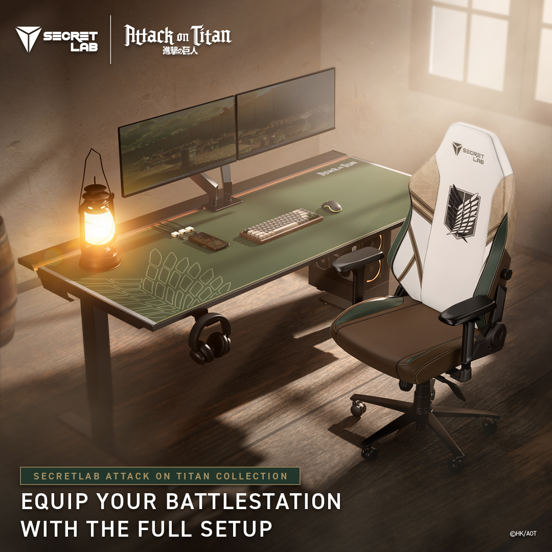 Secretlab on Twitter "Lead the charge against the Titans with the all