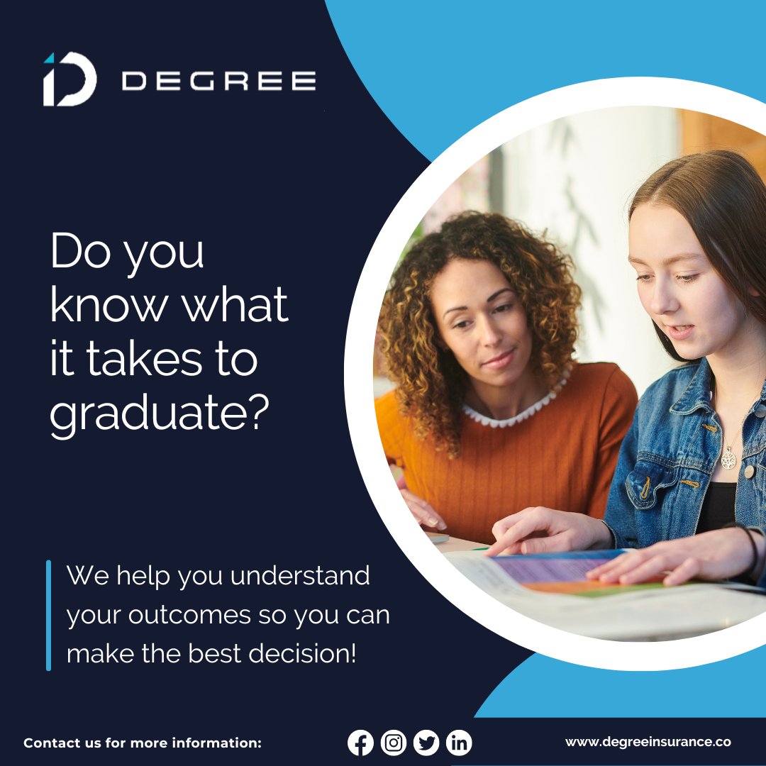 Did you know that only 55% of college students have received guidance about college coursework and graduation? Degree Insurance is here to change that! Learn more at degreeinsurance.co.
#degreeinsurance #guaranteemydegree #highereducation