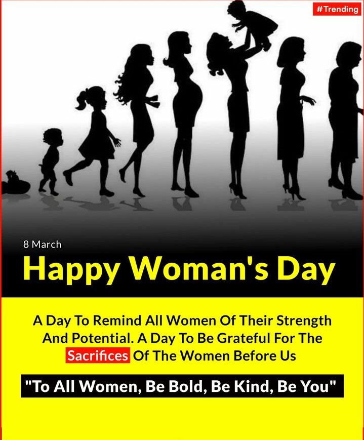 “Think like a queen. A queen is not afraid to fail. Failure is another stepping-stone to greatness.”

"I feel that if women are given the chance they can make a world of a difference." 🌍 

 #InternationalWomensDay
#WomansDay 
#WomensDay2023