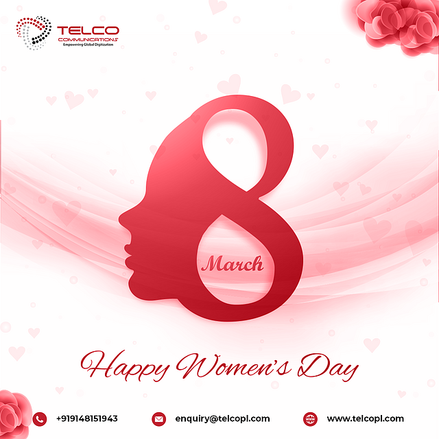 telco_pl's tweet photo. Happy Women's Day to strong, intelligent, talented, and simply incredible women!!! May you prosper and stand to affirm in the course of life.

#Telcocommunications #womendday2023 #womensdaycelebration #womensdaywishes https://t.co/1j21QewFsv