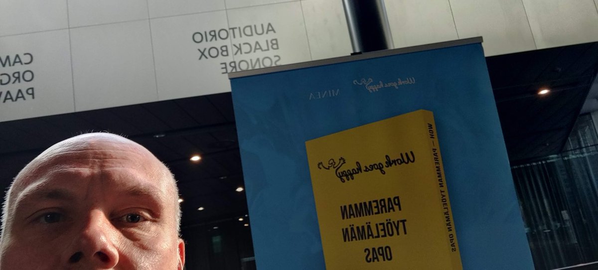 #Wgh2023

Olipa kiva päästä käymään tärkeässä tapahtumassa #paremmantyöelämänpuolesta ja mikä ihaninta, kohtaamisia ihmisten kanssa. Kiitokset vanhat sekä uudet 😇

Ehkä näistä taas jotain puroja syntyy 🤗

Kiitos <a href="/Workgoeshappy/">Work goes happy International</a> tämän järkkäämisestä!

<a href="/KorpiForRest/">Korpi ForRest</a> @Musiikkitalo